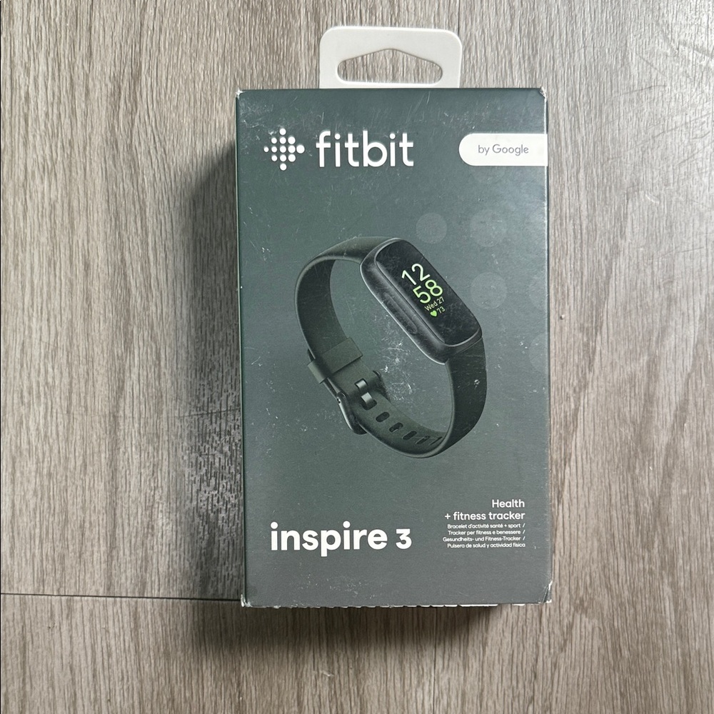 Fitbit Inspire 3 Black Fitness Tracker